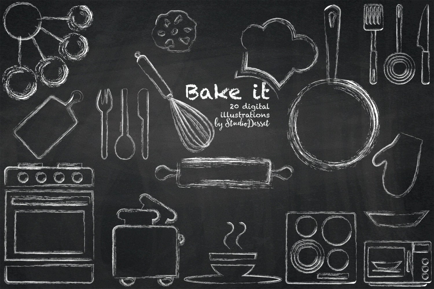 Chalkboard chef chubby