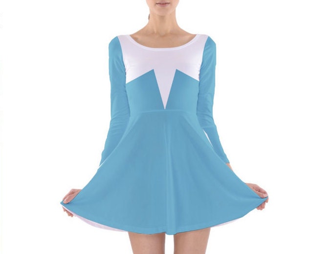 Adult Inside Out Joy Inspired Skater Dress By Kawaiianpizzaapparel