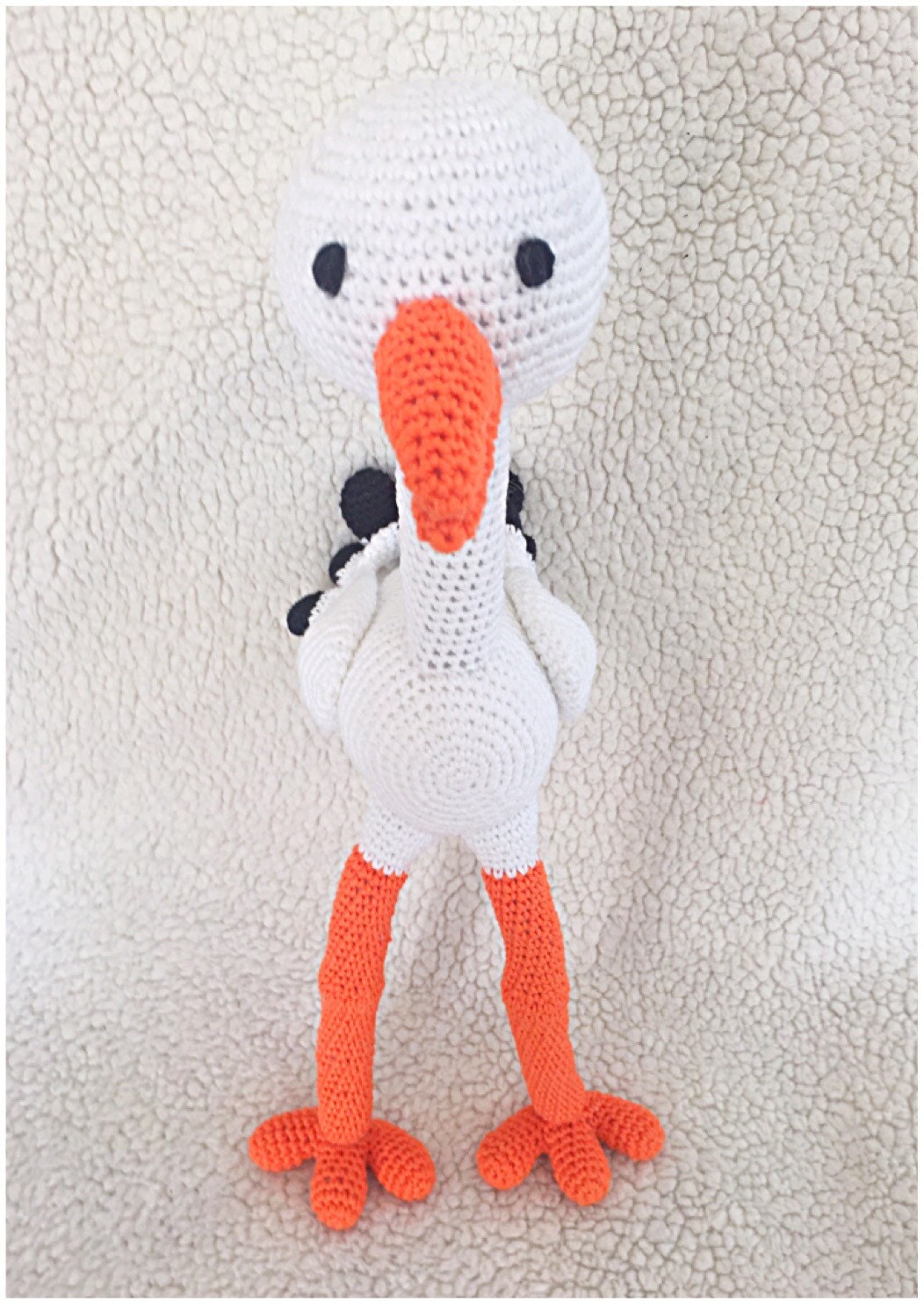 Crochet Pattern Stork Amigurumi Pdf In Dutch Deutsch And