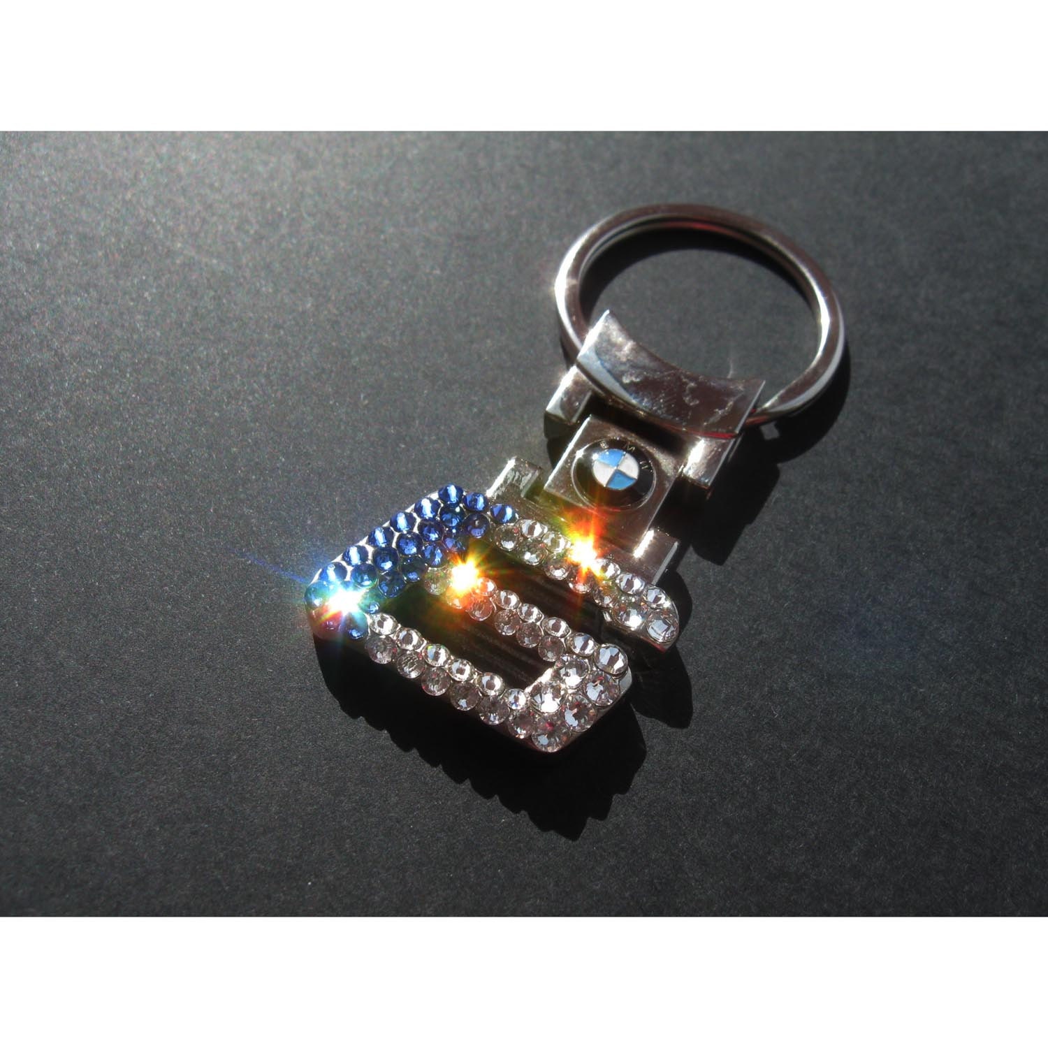 BLING BMW Keychain With Swarovski Crystals Bmw Sleutelhanger