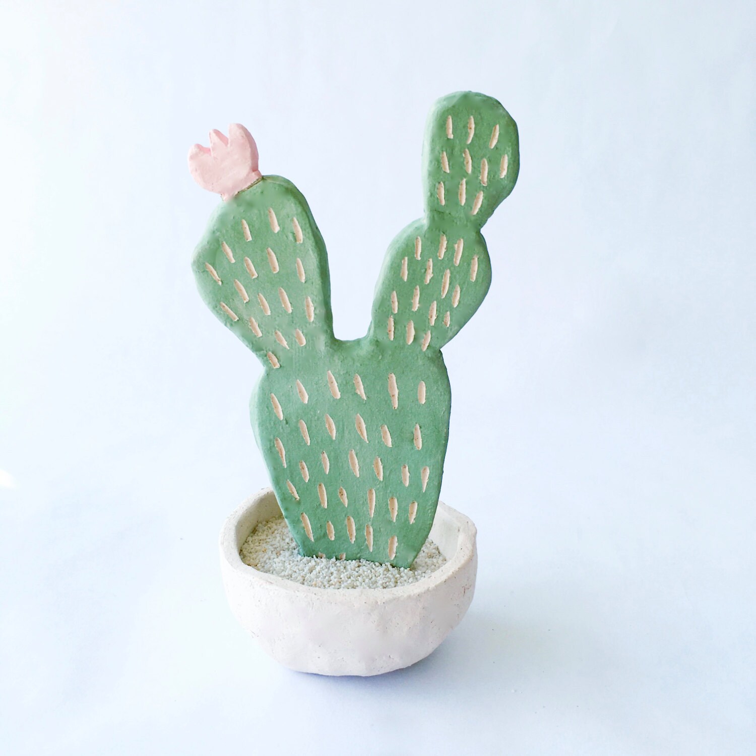 Bloom Ceramic Cactus Large Cactus Statue Cactus