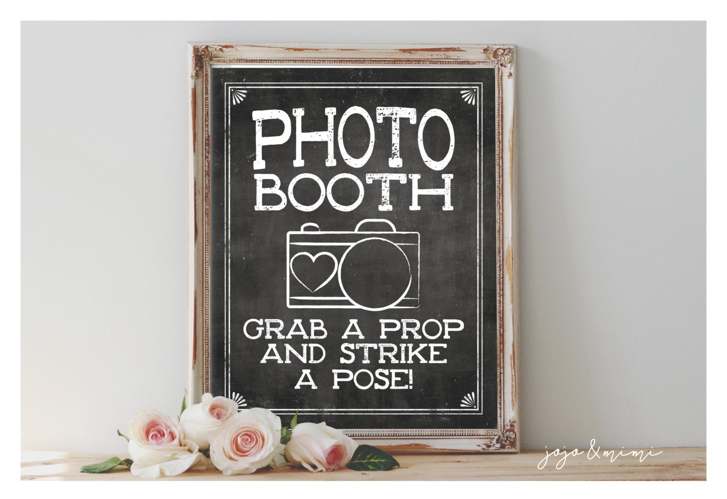 Instant Photobooth Grab A Prop And Strike A Pose Printable