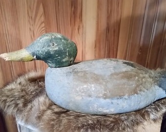 Items Similar To Vintage Mallard Duck Decoy Made In Italy On Etsy
