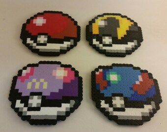 Pokeball Perler Bead Etsy