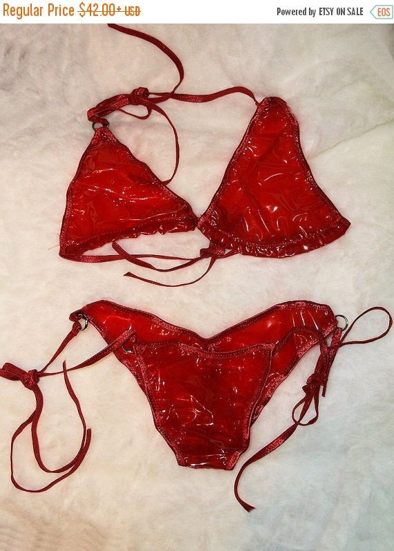 Clear Plastic Bikini Etsy FR