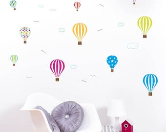 Balloon Wall Decals Etsy