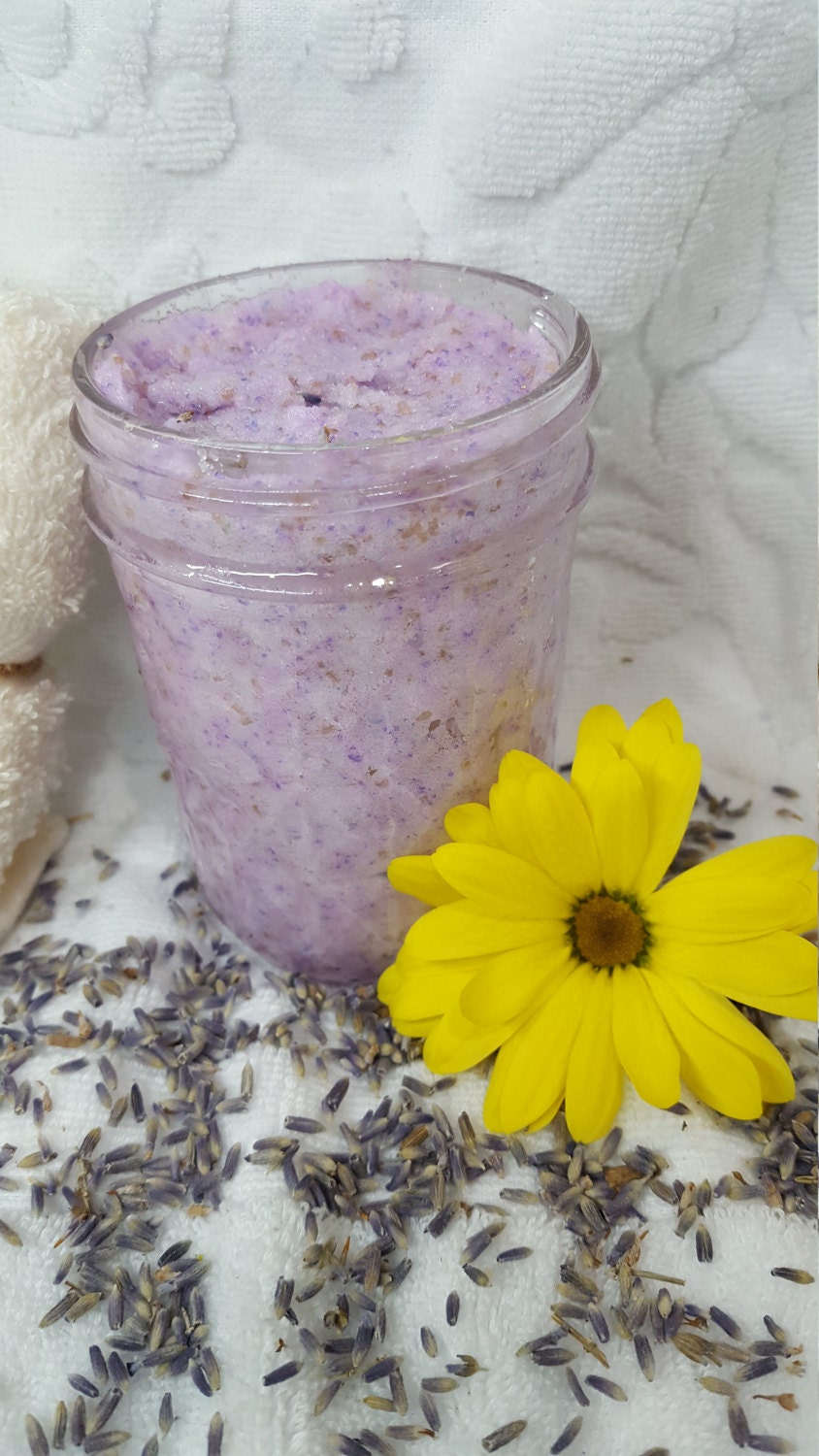 Lavender Chamomile Whipped Sugar Body Scrub