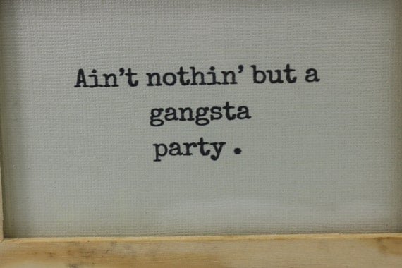 Ain T Nothin But A Gangsta Party Tupac Shakur Snoop