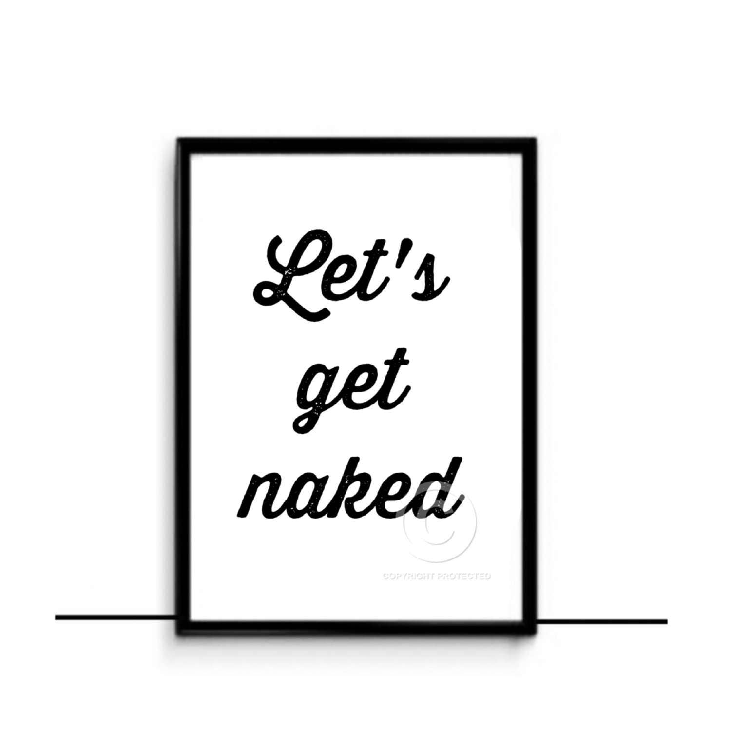 Lets Get Naked Etsy