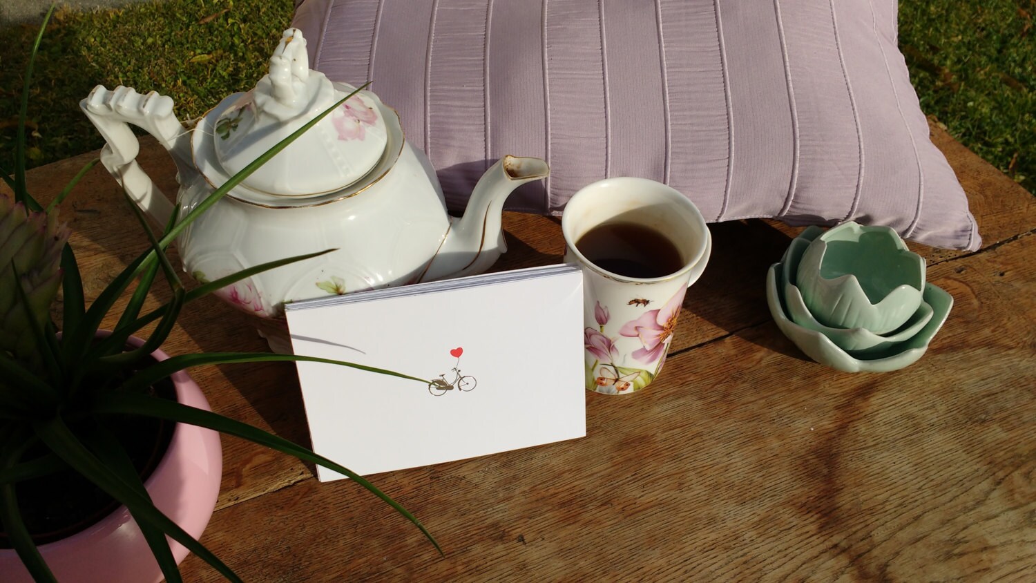 Artículos similares a A5 Cuaderno Personalizado de Madera Flores de