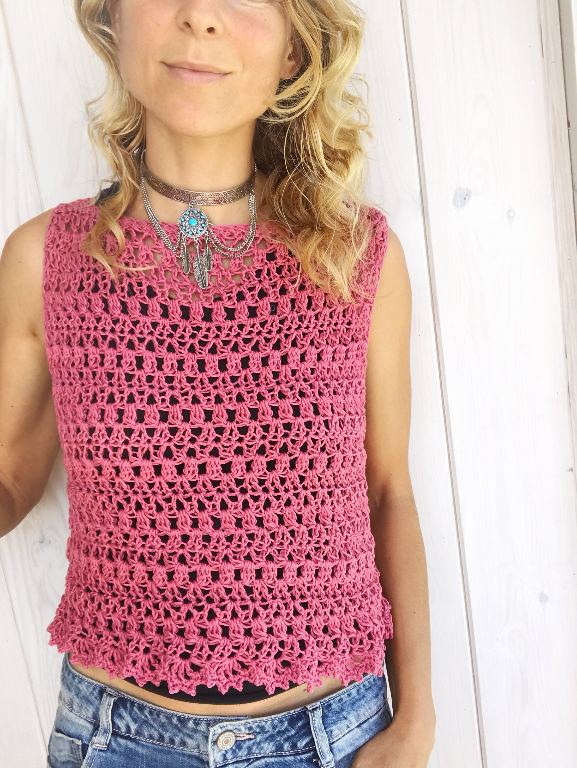 Pdf File For Crochet Pattern Alfreda Top Dress Different