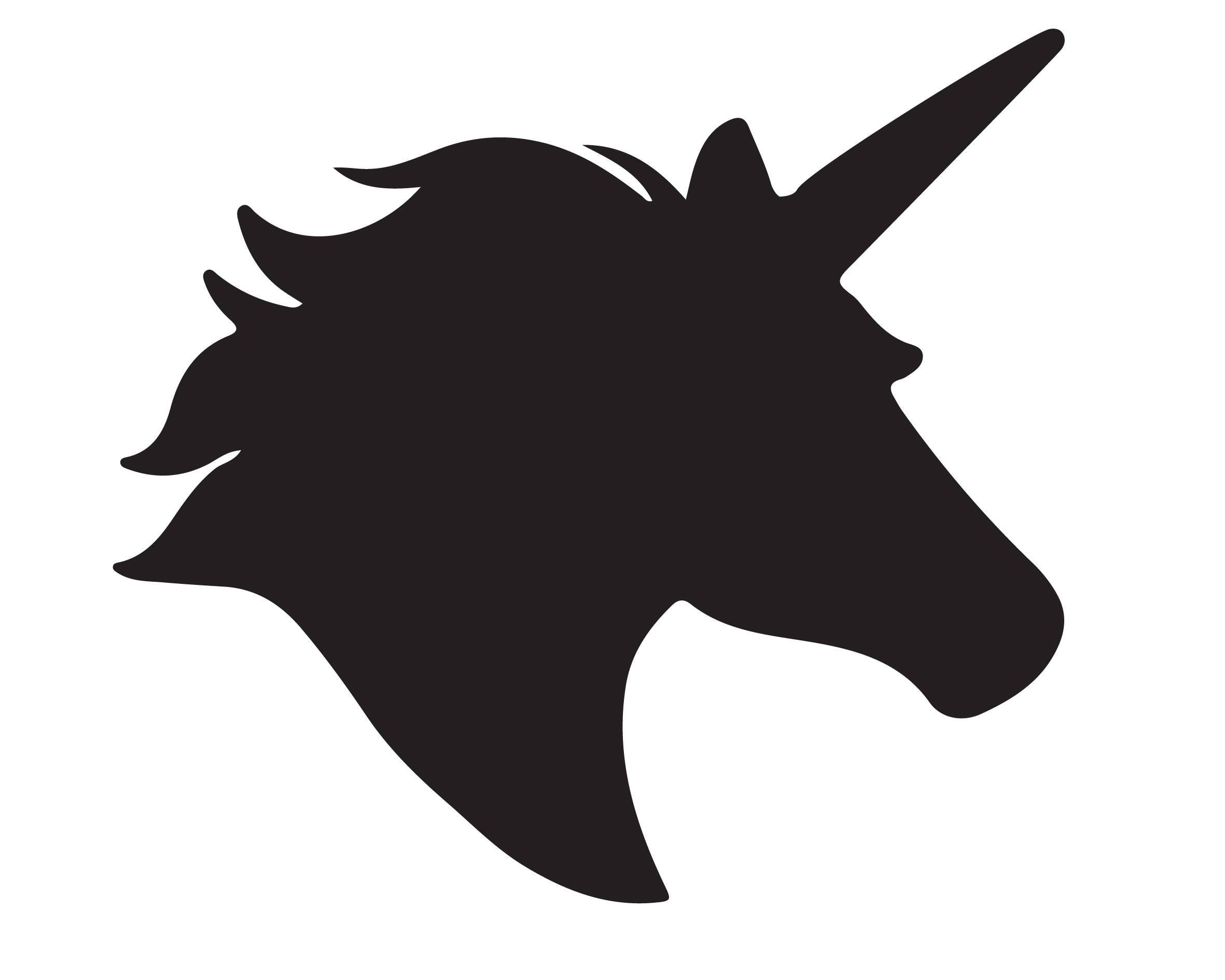 Unicorn Cut File Unicorn SVG Unicorn DXF Unicorn Clip Art Unicorn