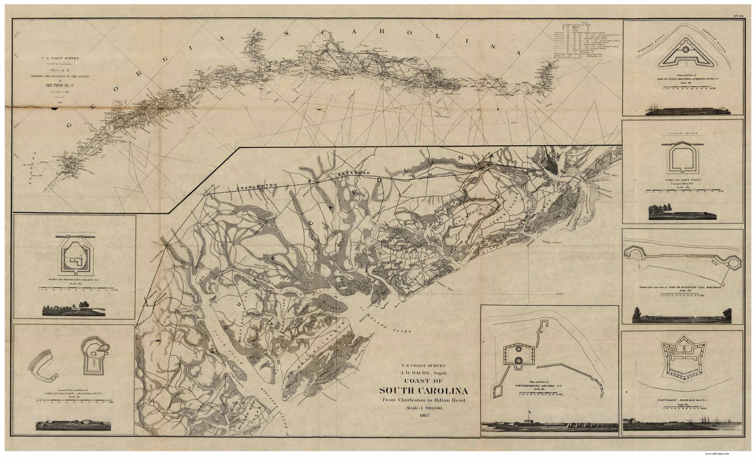 Goochland County Virginia 1881 Old Wall Map With