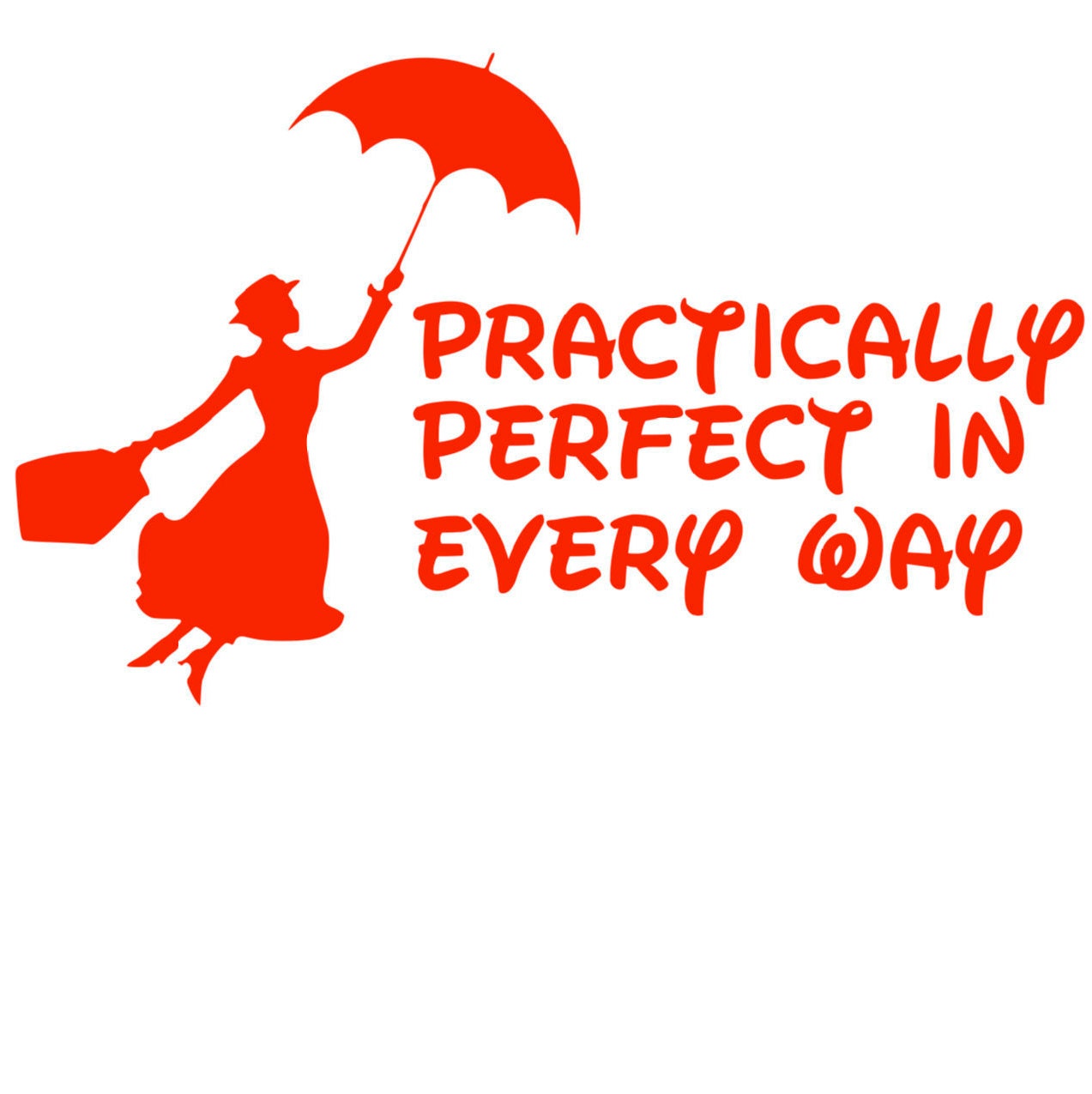 Mary Poppins Decal Etsy