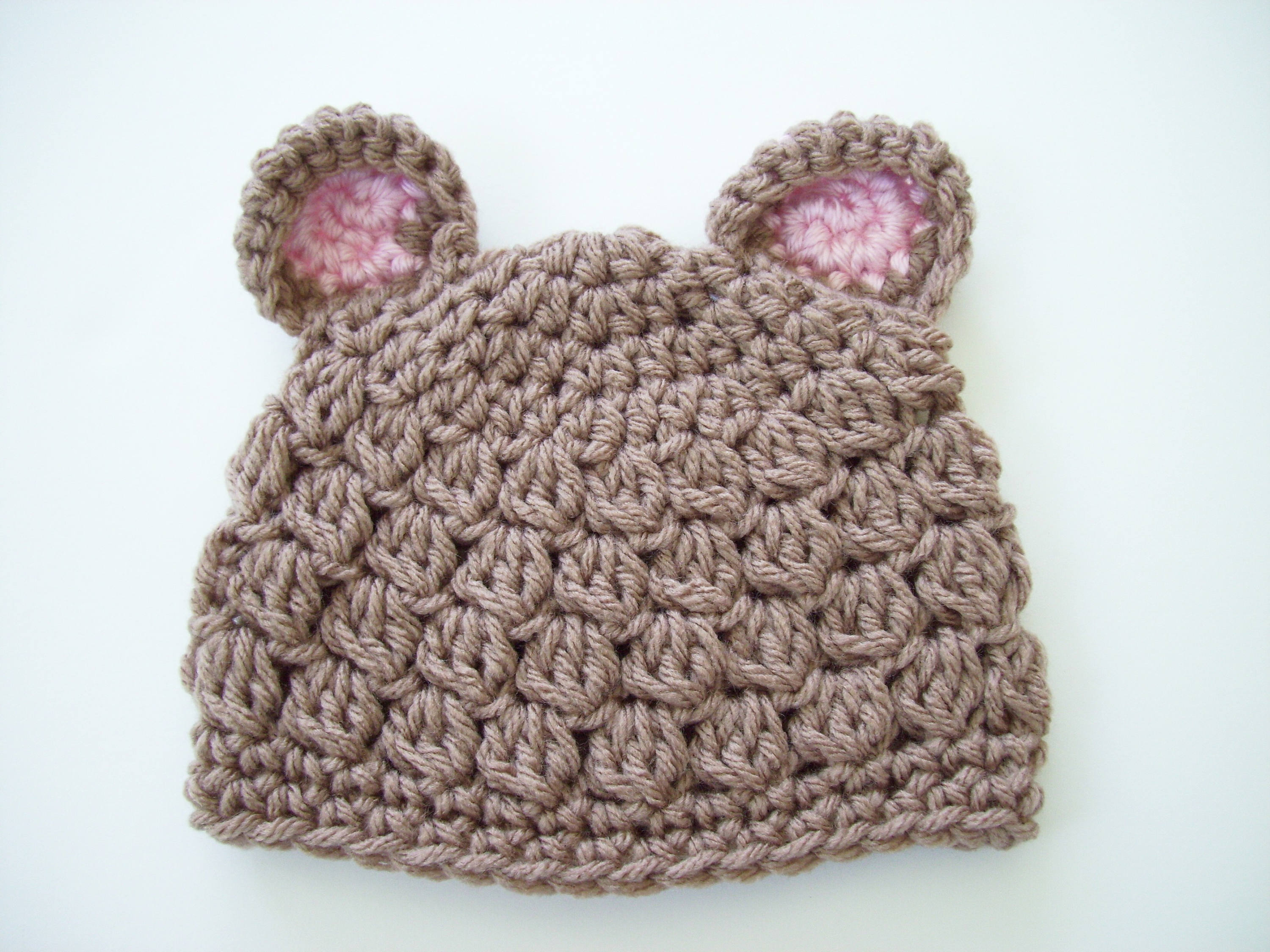 Baby Bear Hat Bear Beanie Crochet Baby Hat Baby Newborn