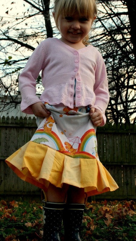 Ankle length CARE BEARS Skirt size 2T/3T