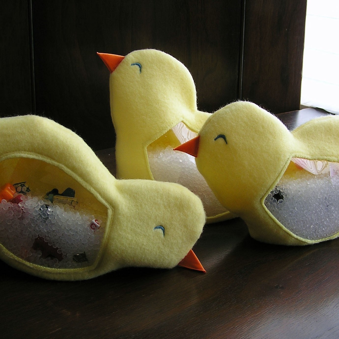 Chick I Spy Bag - adorable little chick ready to peck at your heartstrings