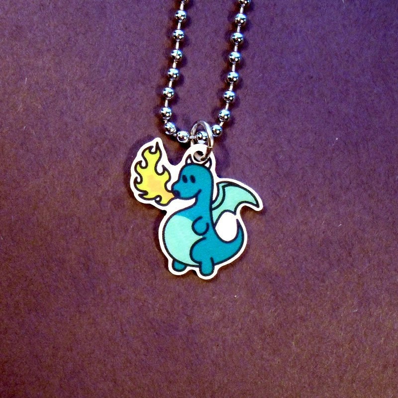 Cute Dragon Kawaii Necklace