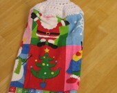 Santa and Christmas Tree Towel