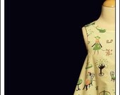 Dog Park Reversible Wrap Dress 3T 4T