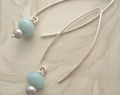 dream - amazonite earrings