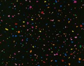 RJR Confetti Basics, Black, TWO Yard Cut