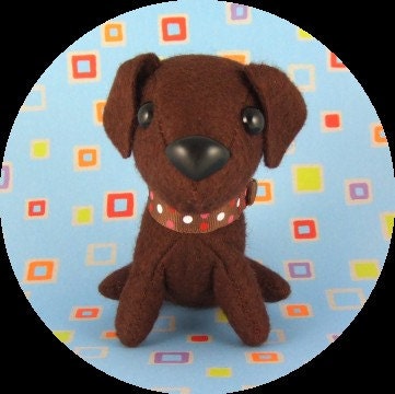 Plush Labrador Retriever PDF Pattern