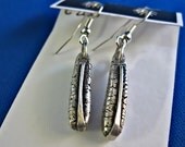 Urban Journey Fine Silver PMC Earrings