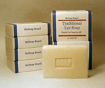 Gentle Lye Soap - Single Bar - Unscented