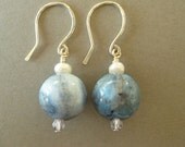 Midnight blue earrings