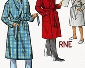 Vintage 50s Sewing Pattern Simplicity 4740 Boys Robe with Alphabet Transfer Size 4