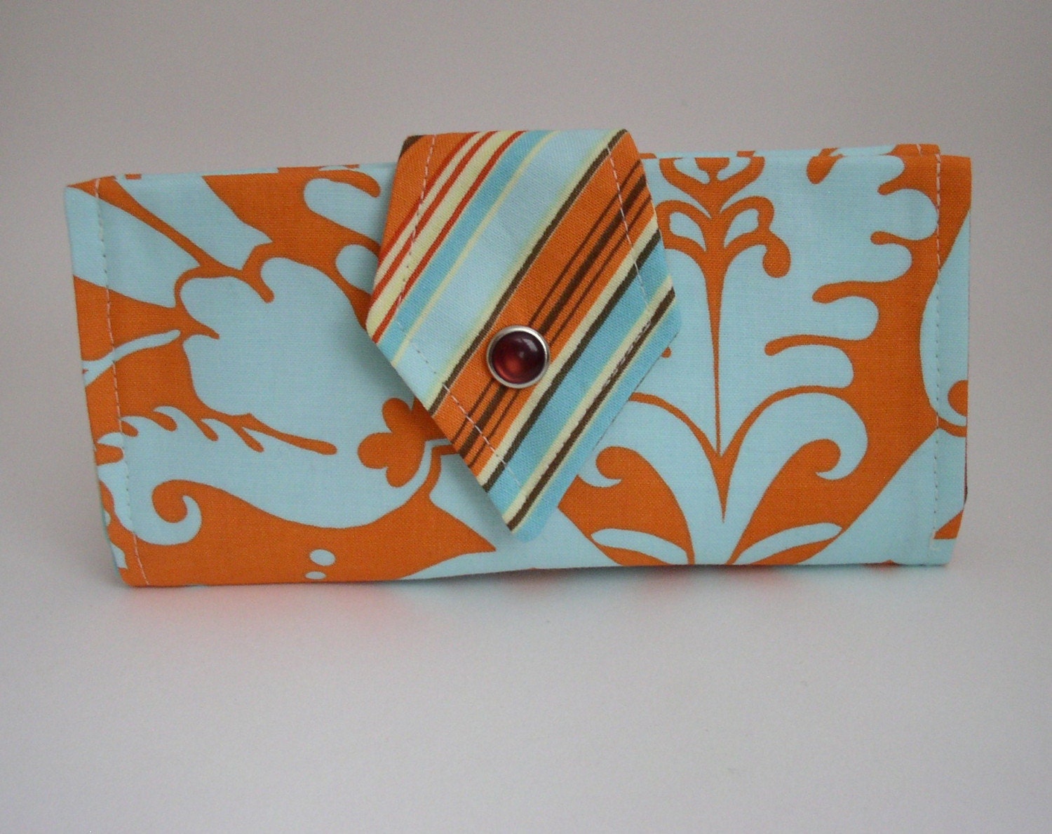 Checkbook Cover Wallet Handmade Sun Goddess