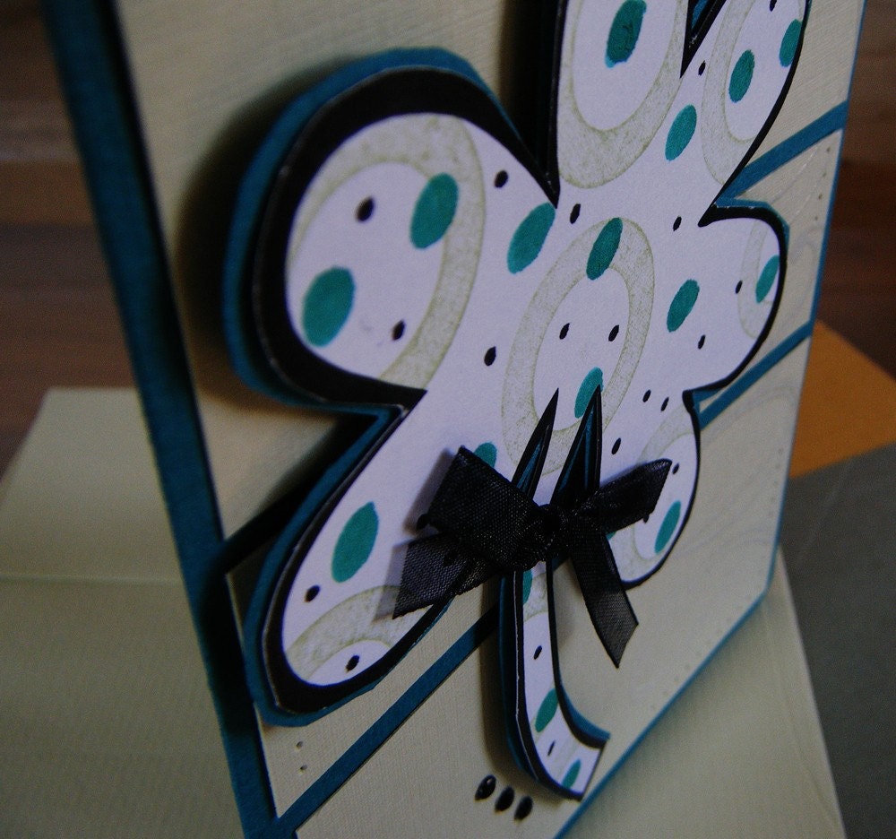 Luck- greeting card
