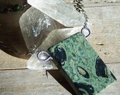 Algae Flows - Sterling Silver Necklace