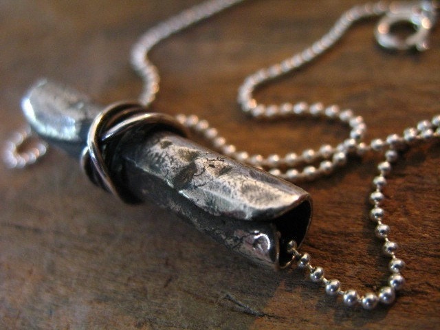 Silent Meditation - Silver Yoga Mat Pendant