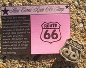 Road Trip Series -  Route 66 Stamp