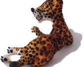 Leigh the needle felted Leopard