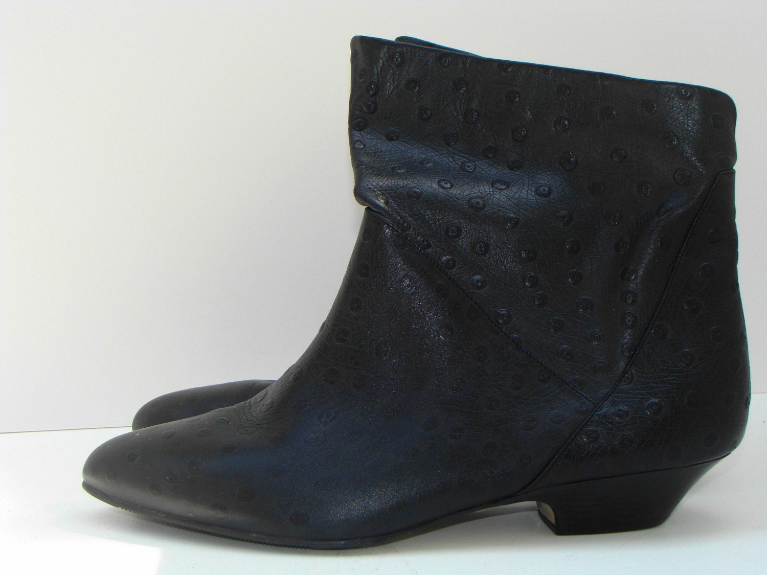 Vintage Leather ankle boot