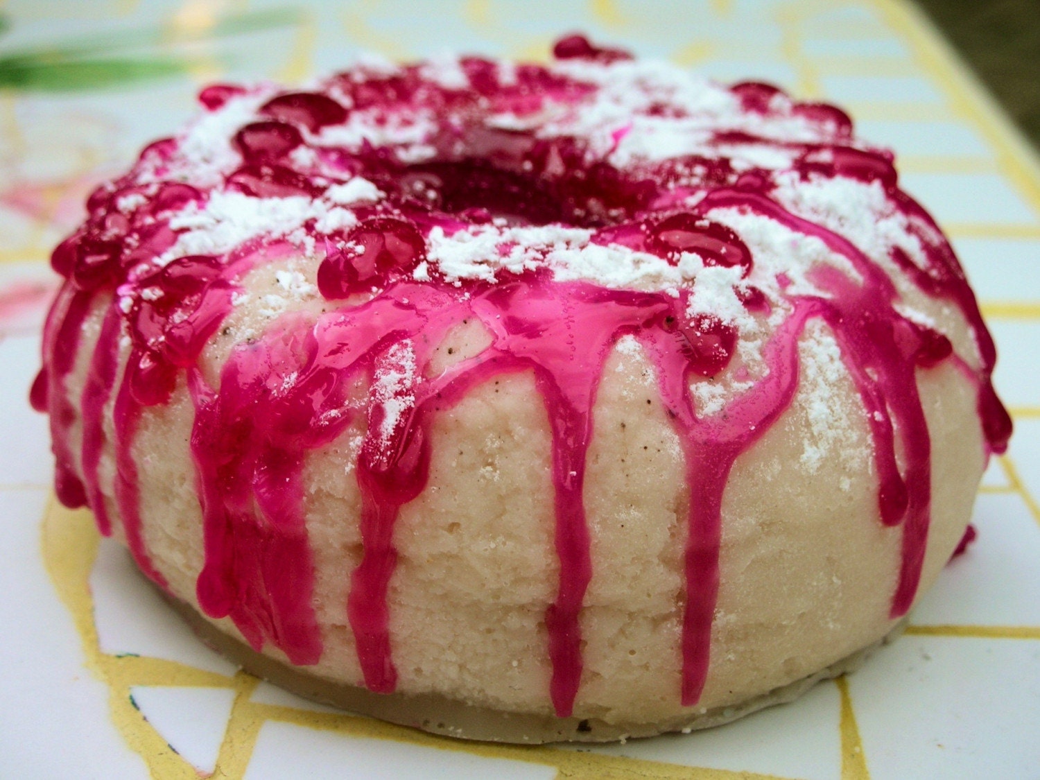 Strawberry Jam Donut Soap