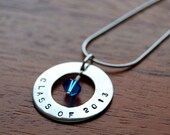 Class of 2012 or 2013 Graduation Necklace