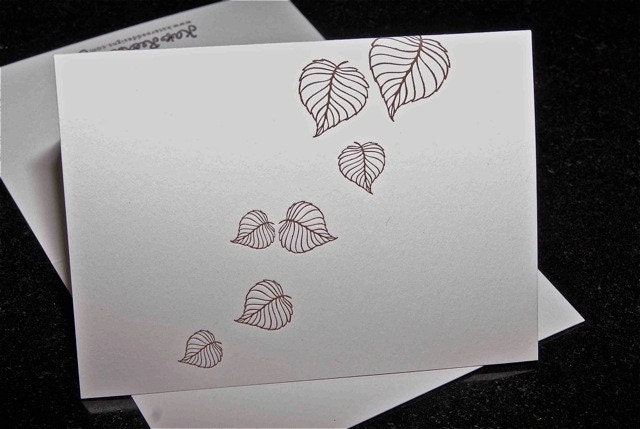 Aspen letterpress cards