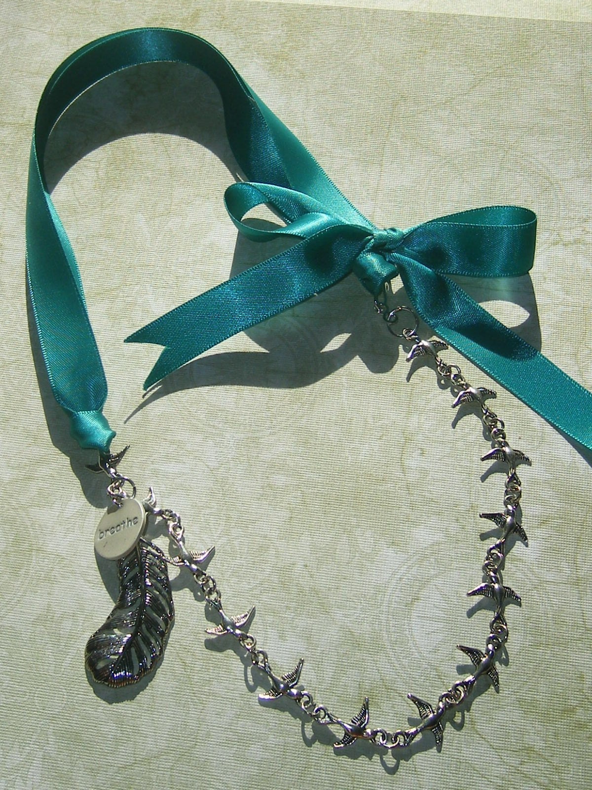 Just breathe Necklace