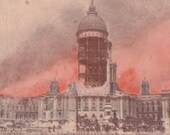 Vintage San Fransisco Earthquake in1906 Post Card Early 1900s pc001