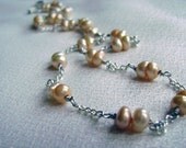 Sunkissed Pearl necklace