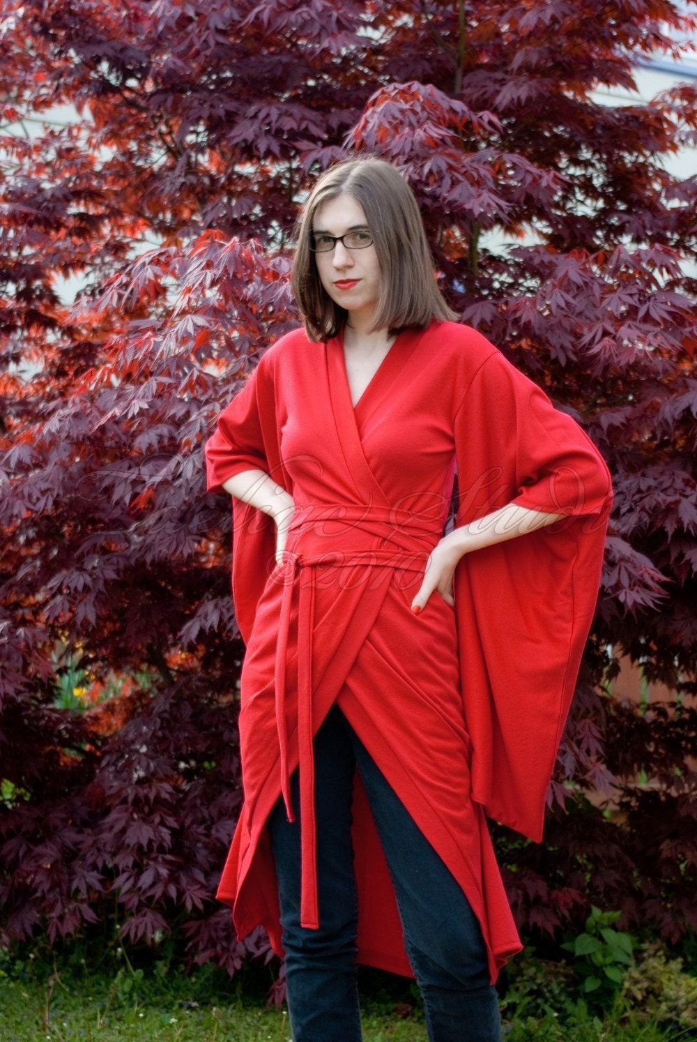 Kimona . Beautiful Japanese inspired wrap . Custom size and color