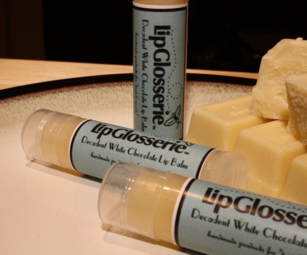 Vegan Lip Balm - White Chocolate - Handmade