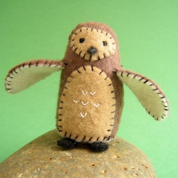 Pigeon the Owlet - Small Felt Plush