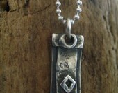 Wisdom - Silver Journey Tag