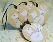 Mod Bird Gift Tags