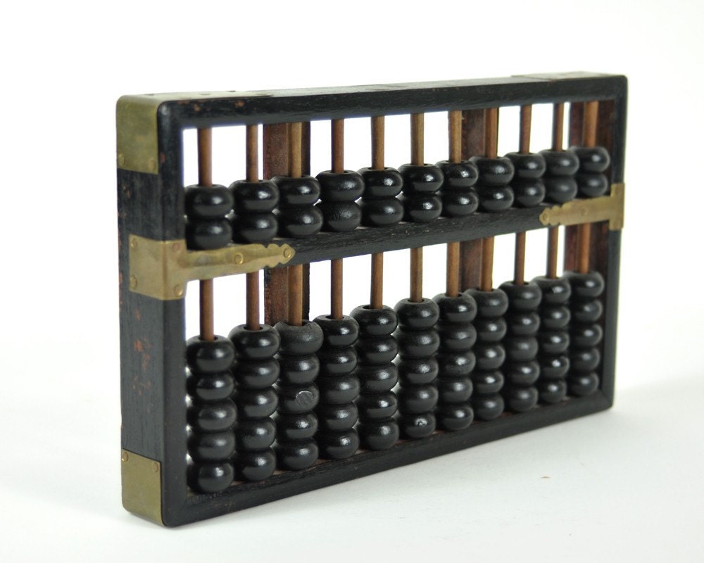 Vintage Wood Abacus
